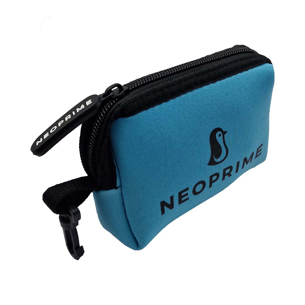 Cartera Monedero de Neopreno con Mosqueton